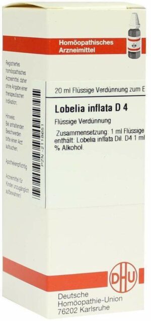 Lobelia Inflata D 4 Dilution