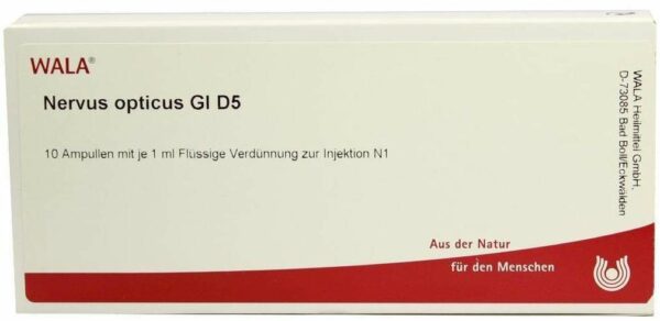 Nervus Opticus Gl D 5 Ampullen 10 X 1 ml