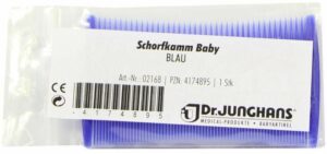 Schorfkamm Für Baby Blau 1 Stück