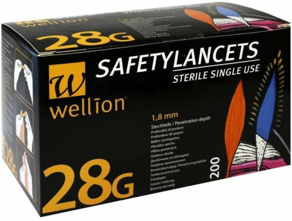 Wellion Lanzetten Safetylancets 28 G