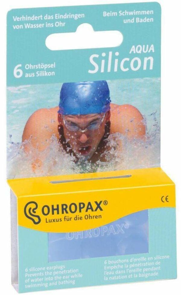 Ohropax Silicon AQUA 6 Stück