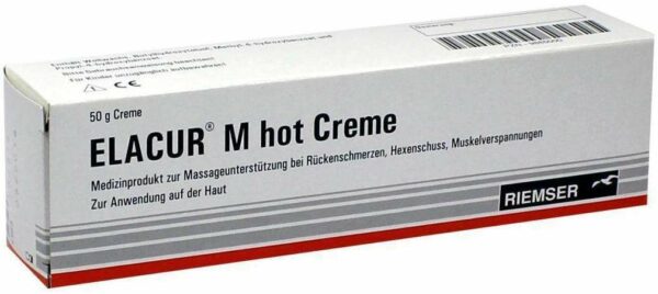 Elacur M Hot Creme 50 G Creme