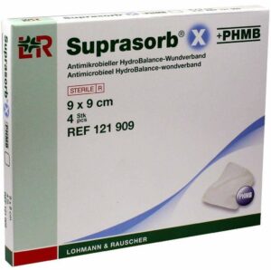 Suprasorb X+phmb Hydrobalance Wundverb.9