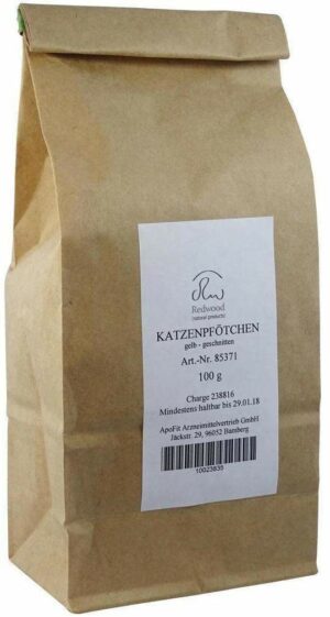 Katzenpfötchen Gelb Geschnitten 100 G Tee