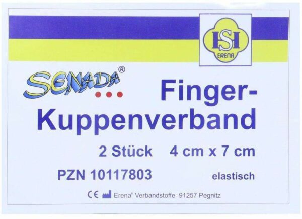 Senada Fingerkuppenverband 4 X7 cm 2 Verbände