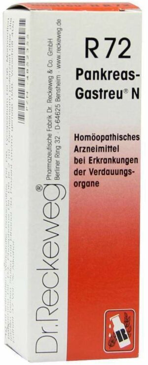 Pankreas Gastreu N R72 22 ml Tropfen zum Einnehmen