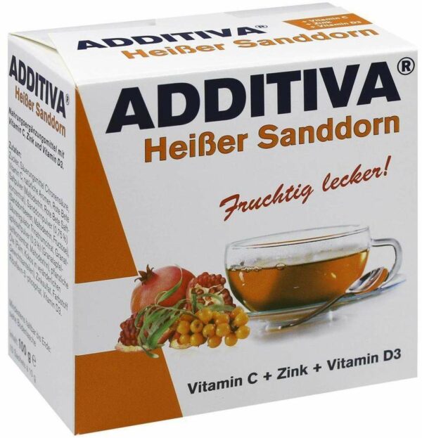 Additiva Heißer Sanddorn 100 G Pulver