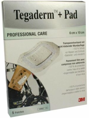 Tegaderm 3m Plus Pad 6x10 cm Fertigverb.4np