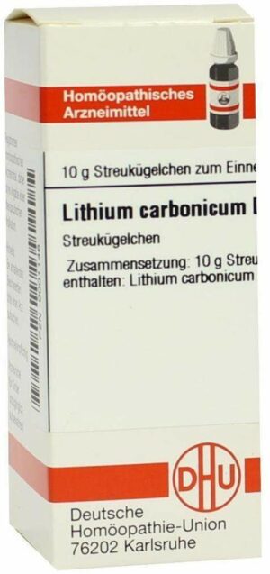 Lithium Carbonicum D 30 Globuli