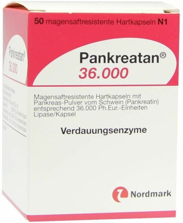 Pankreatan 36.000 50 Magensaftresistente Kapseln