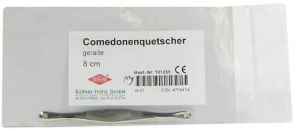 Comedonenquetscher Gerade 8 cm