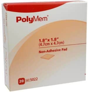 Polymem Wund Pad 5x5 cm