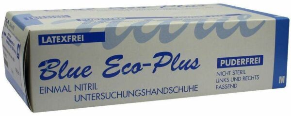 Handschuhe Einmal Nitril M Blau 100 Stück