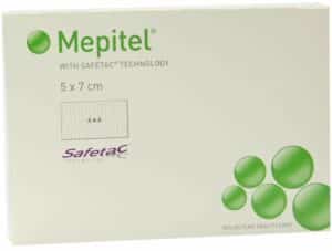 Mepitel Silikon Netzverband 5x7 cm Steril