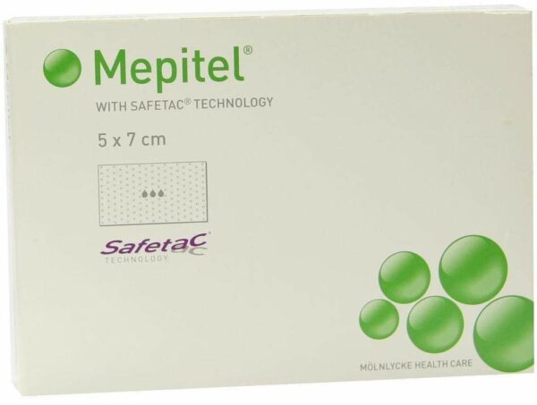 Mepitel Silikon Netzverband 5x7 cm Steril