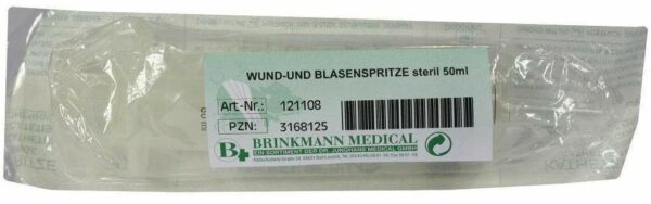 Wund - und Blasenspritze Steril 50 ml 1 Stück