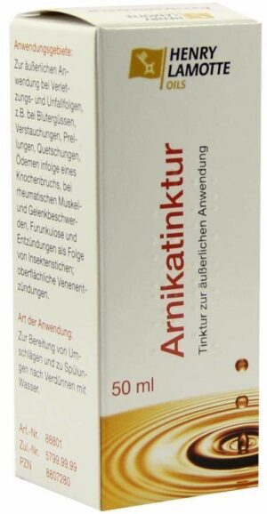 Arnikatinktur 50 ml Tinktur