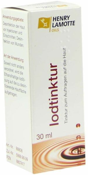 Jodtinktur 30 ml Lösung