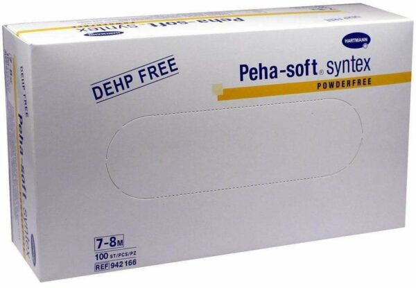 Peha-Soft Syntex Unters.Handsch.Unst.Pud.Frei M