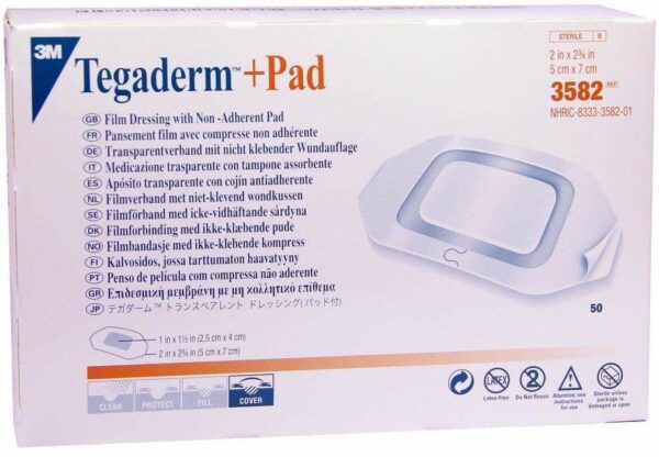 Tegaderm 3m Plus Pad 5x7 cm Fertigverb.3582