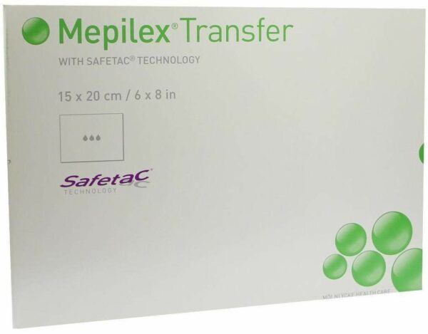 Mepilex Transfer Wundverband 15x20 cm Steril