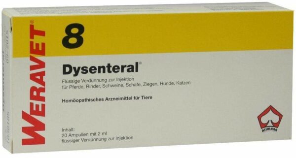 Dysenteral 8 vet. 20 X 2 ml Ampullen