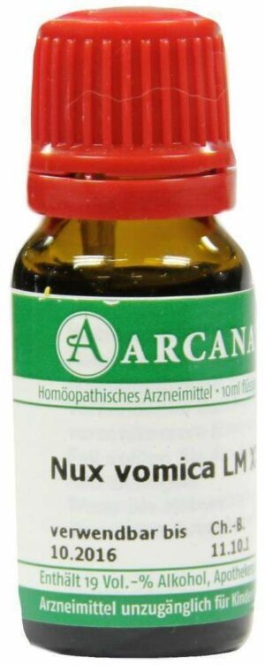 Nux Vomica Arcana Lm 24 Dilution