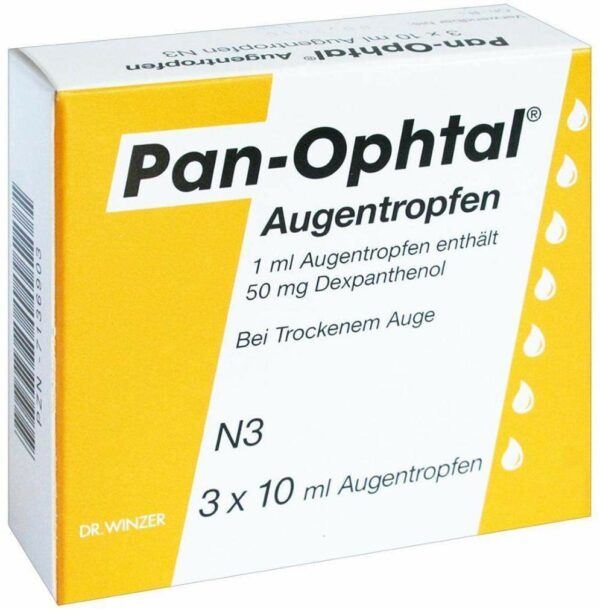 Pan Ophtal 3 X 10 ml Augentropfen