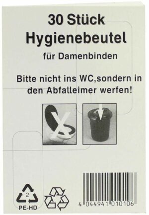 Hygienebeutel 30 Stück