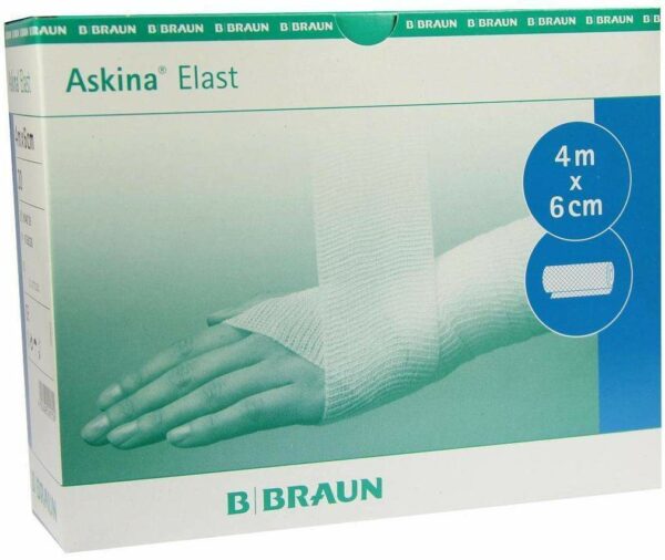 Askina Elast Binde 4 M X 6 cm Lose 20 Binden