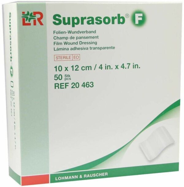 Suprasorb F Folien 50 Wunderbände 10 X 12 cm