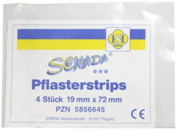 Senada Pflasterstrips 19 X 72 mm 4 Stück