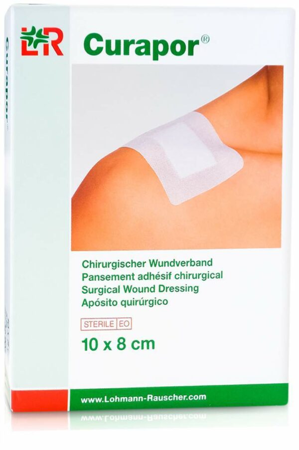 Curapor Chirurgischer Wundverband 10 X 8 cm Steril 5 Pflaster