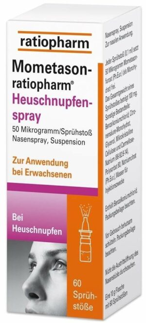 Mometason ratiopharm Heuschnupfenspray 60 Sprühstöße