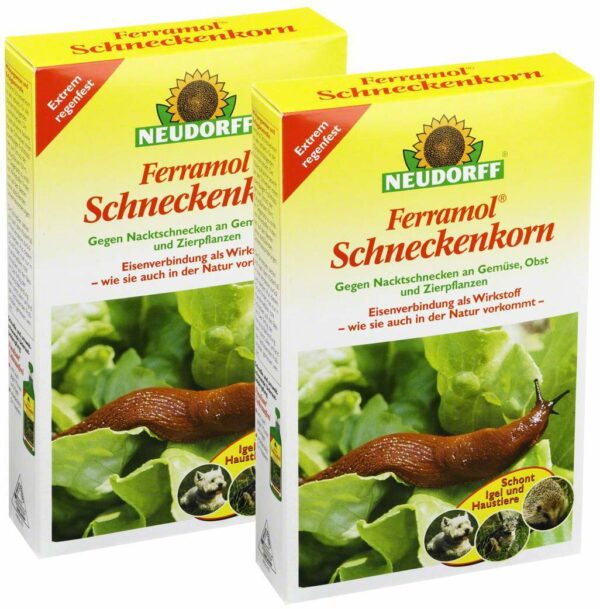 Doppelsparset Ferramol Schneckenkorn 2 x 1 kg