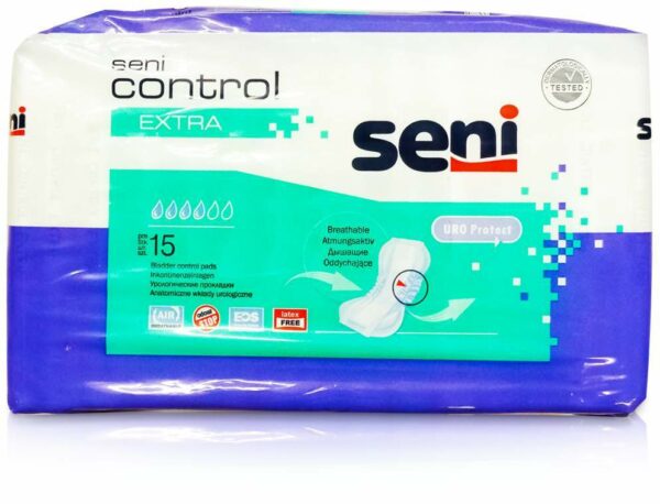 Seni Control Einlagen Extra 15 Stück