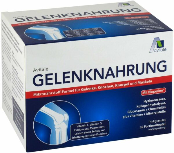 Gelenknahrung + Hyaluronsäure Trinkgranulat 30 x 15 g Beutel