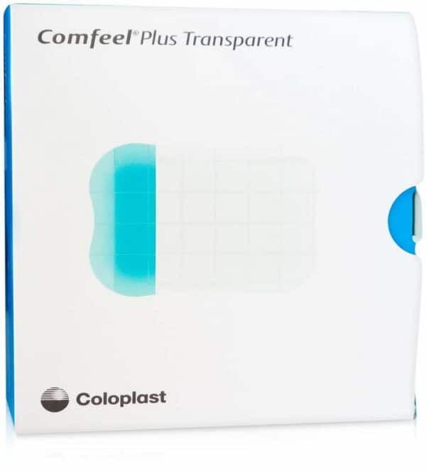 Comfeel Plus Transparent 10 Hydrokolloidverbände 5 X 7 cm