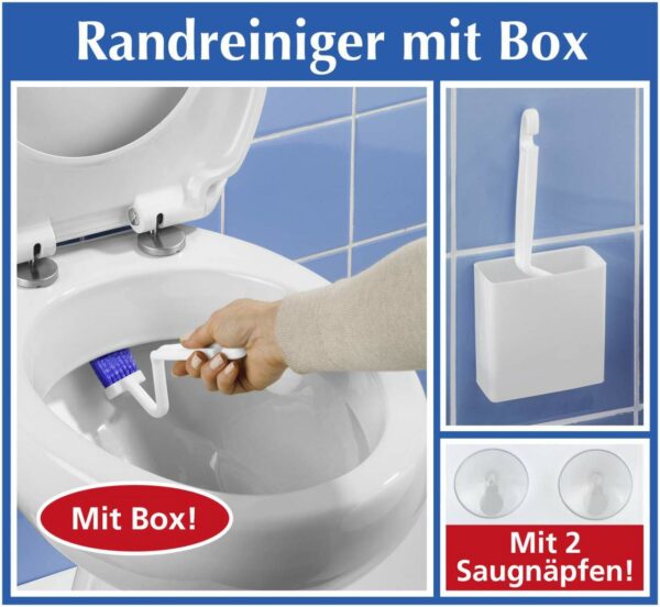 WC-Randreiniger mit Box