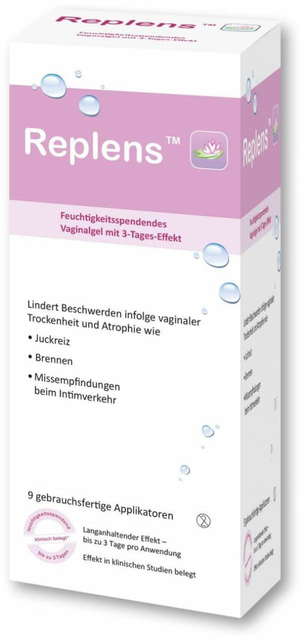 Replens Sanol Vaginalgel 9 Applikatoren