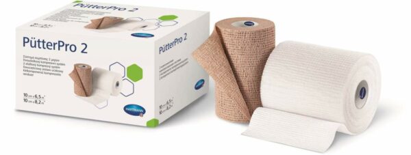 Pütterpro 2 2-Komponenten-Kompressionssystem 10 cm 2 Binden