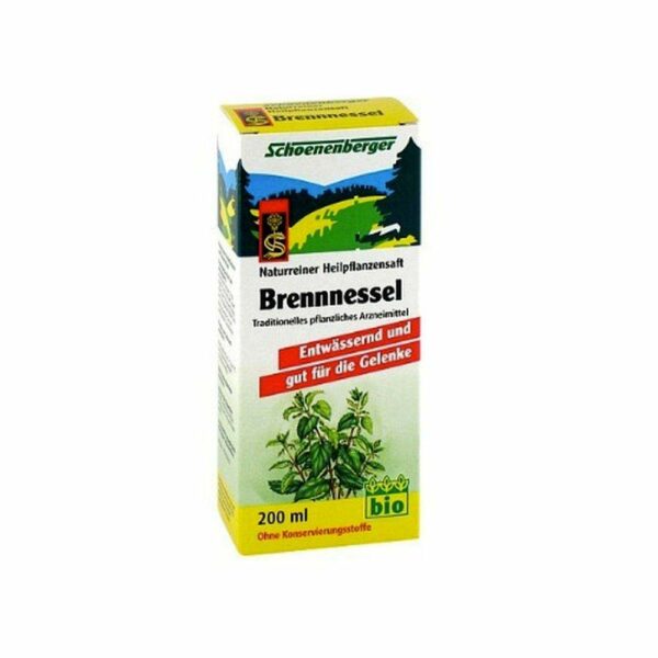 Brennnesselblätter Bio Pflanzensaft 200 ml Saft