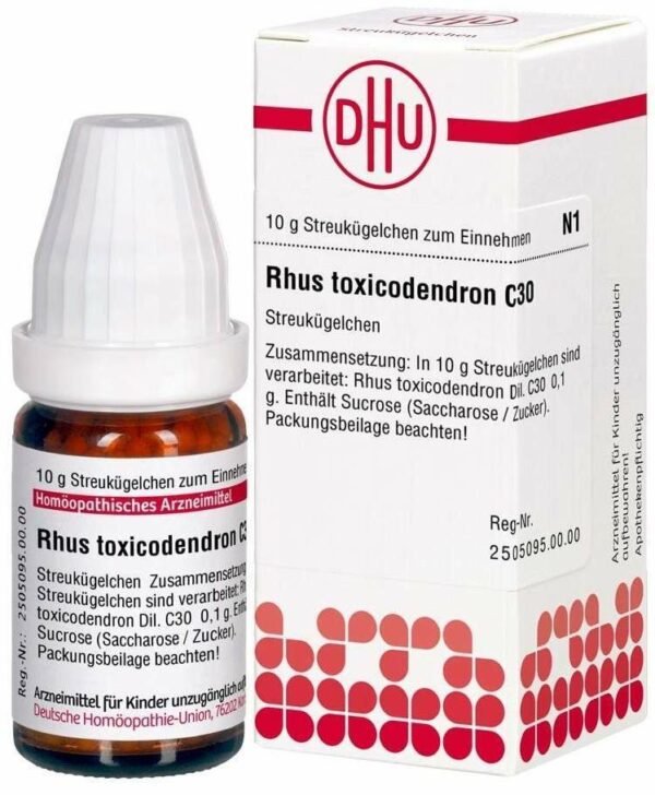 Rhus Tox. C30 10 G Globuli