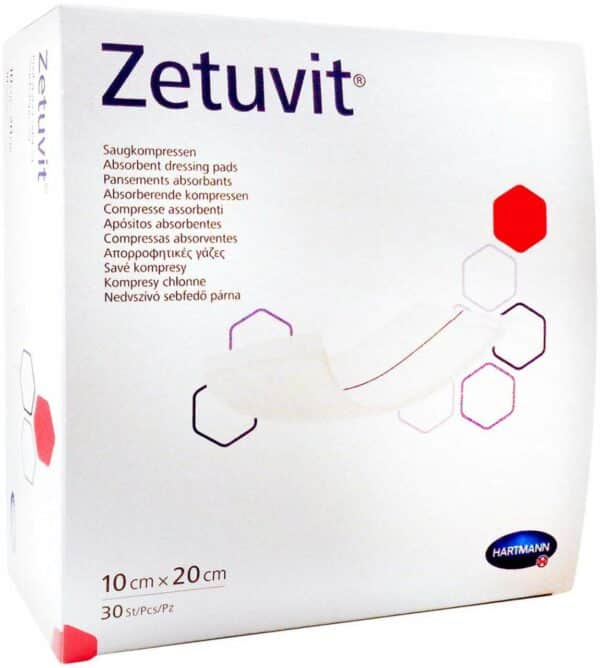 Zetuvit Saugkompresse Unsteril 10 X 20 cm 30 Stück