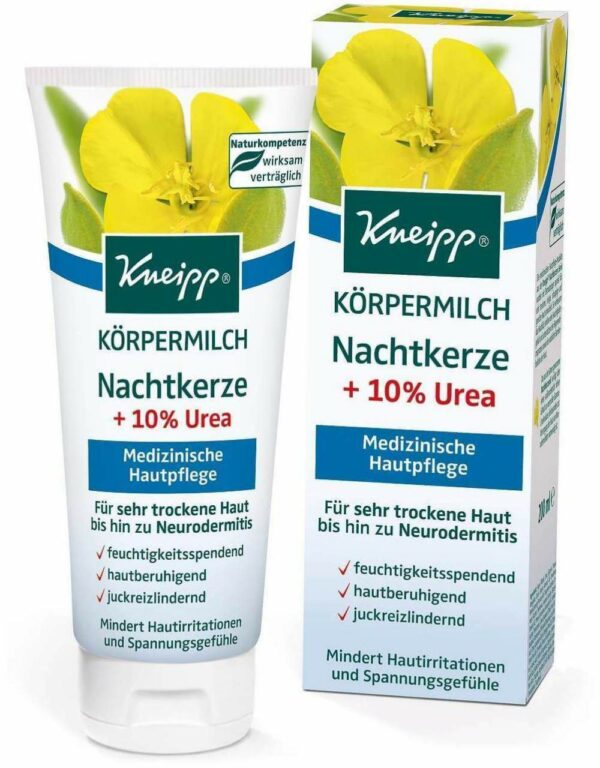 Kneipp Körpermilch Nachtkerze + 10% Urea 200 ml Lotion