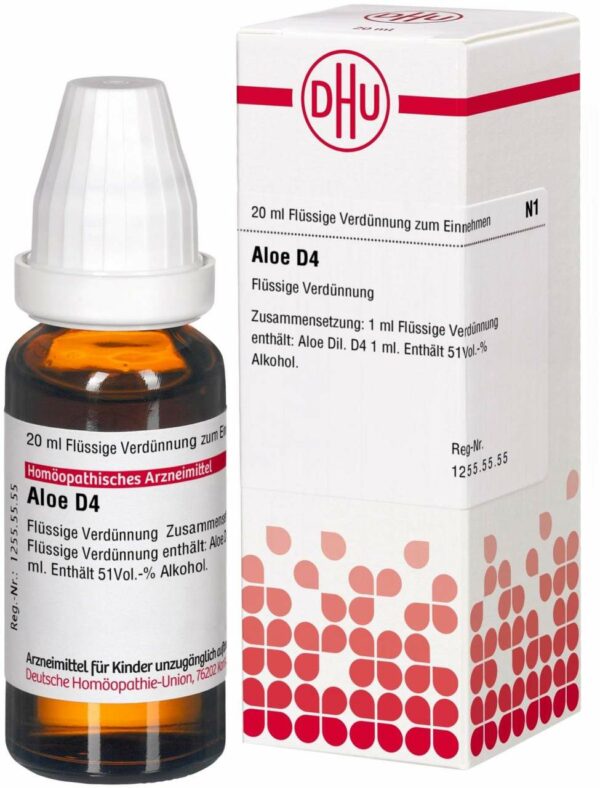 Aloe D 4 20 ml Dilution