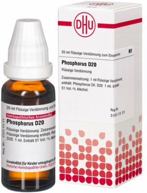 Phosphorus D20 Dhu 20 ml Dilution