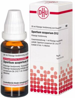 Spartium Scoparium D 12 Dilution 20 ml