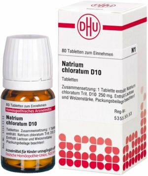 Natrium Chloratum D 10 Tabletten