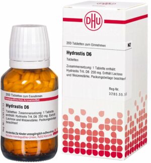 Hydrastis D 6 200 Tabletten